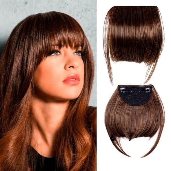 3D Clip-In Bangs Hair Extensions Wig