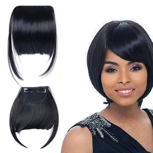 3D Clip-In Bangs Hair Extensions Wig