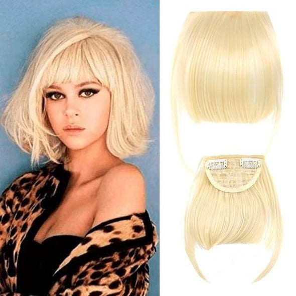 3D Clip-In Bangs Hair Extensions Wig