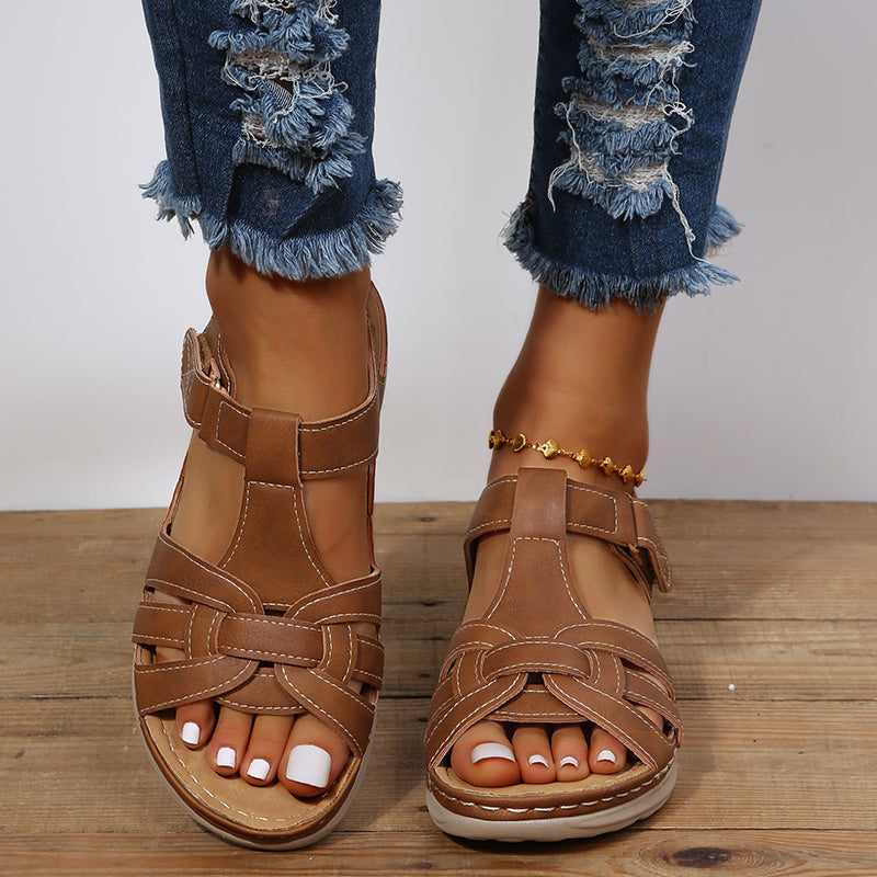 Orthopaedic Leather Casual Sandals