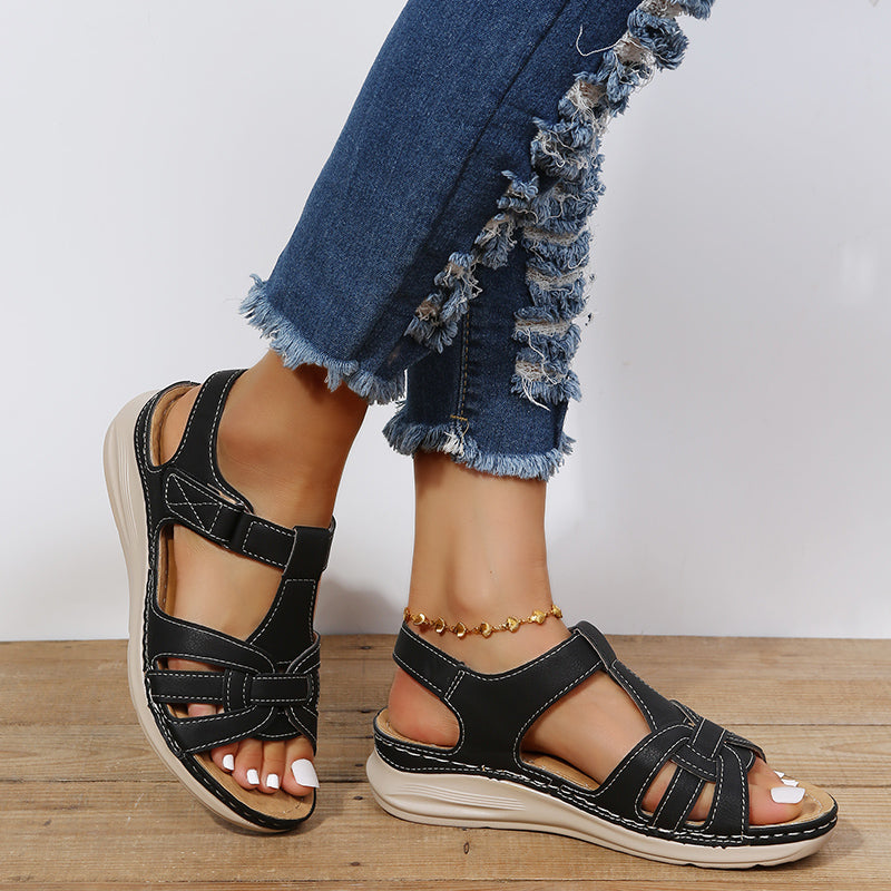 Orthopaedic Leather Casual Sandals