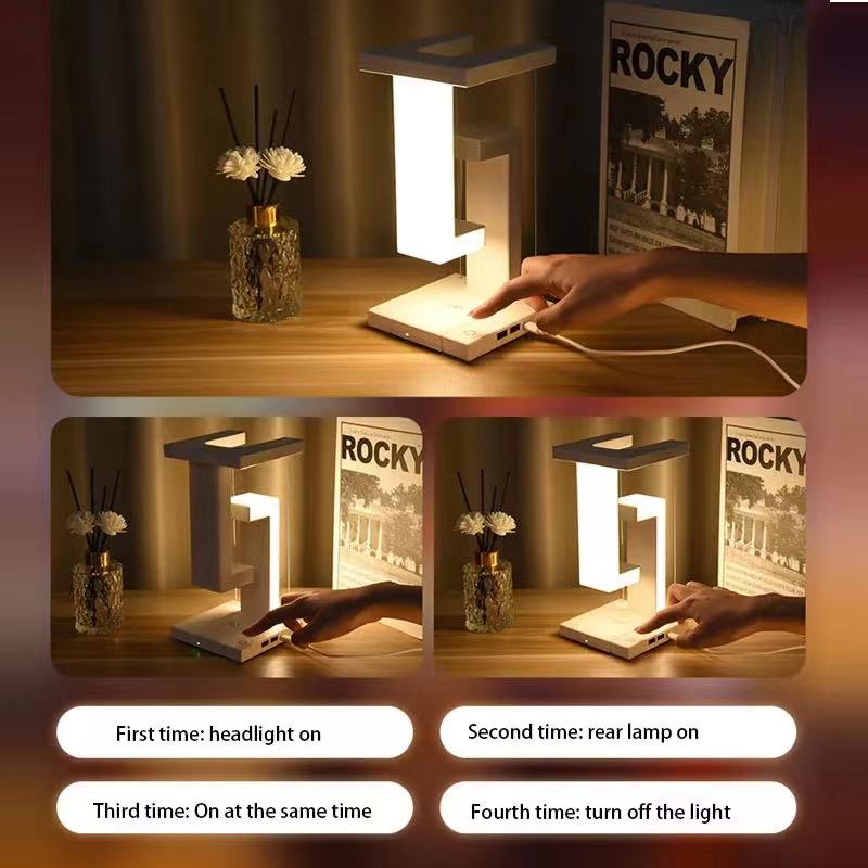 LED Night Lamp with Wireless Charger