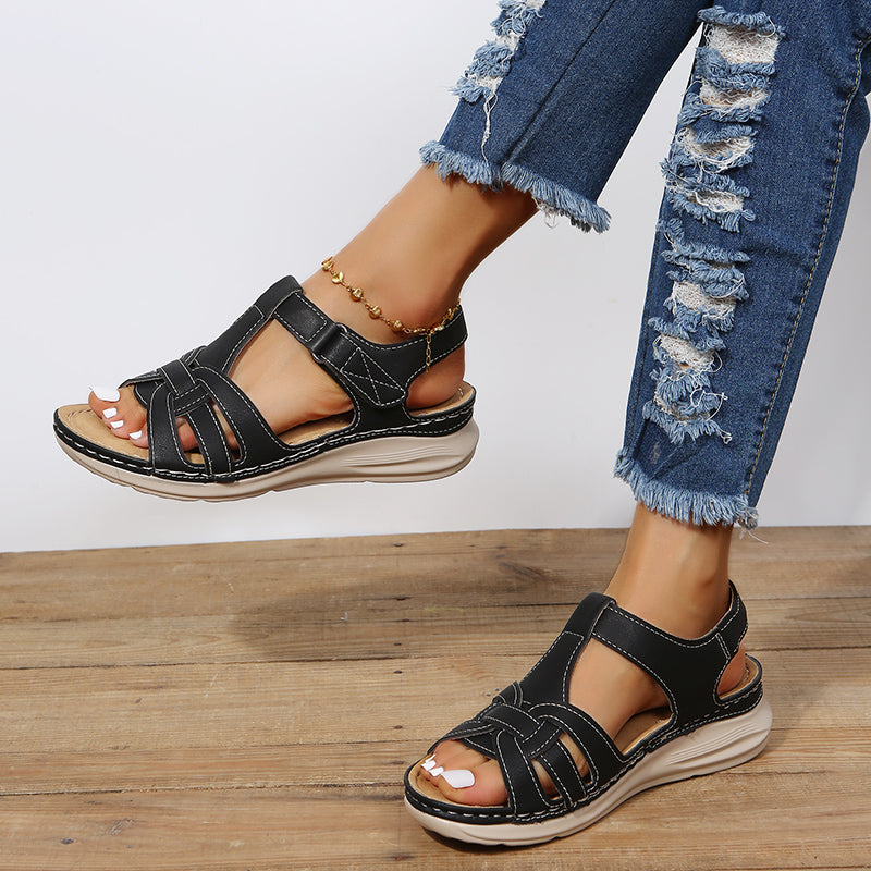 Orthopaedic Leather Casual Sandals