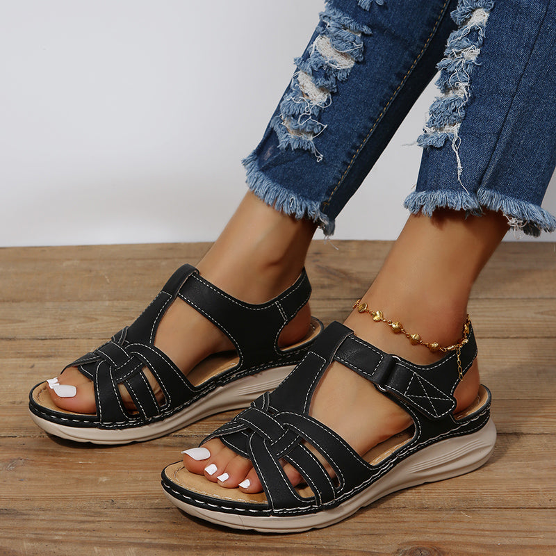 Orthopaedic Leather Casual Sandals