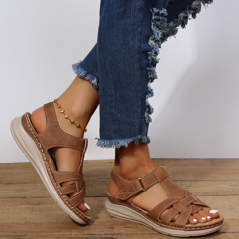 Orthopaedic Leather Casual Sandals