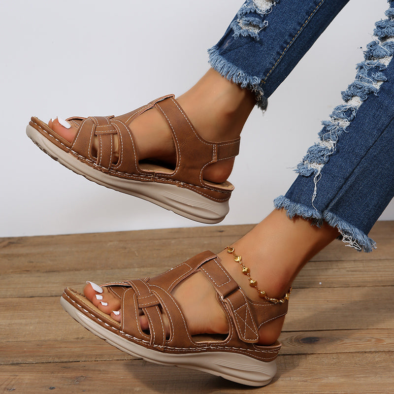 Orthopaedic Leather Casual Sandals