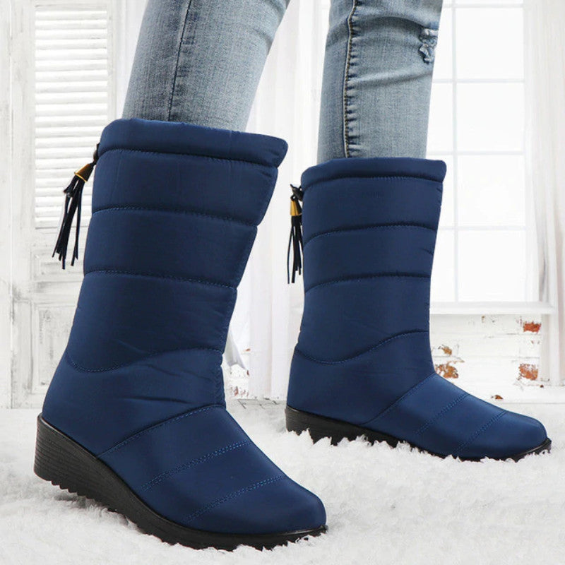 Women's Waterproof Winter Warm Cotton Boots