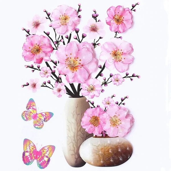 Best Gift For Holiday 🔥 3D Vase Sticker