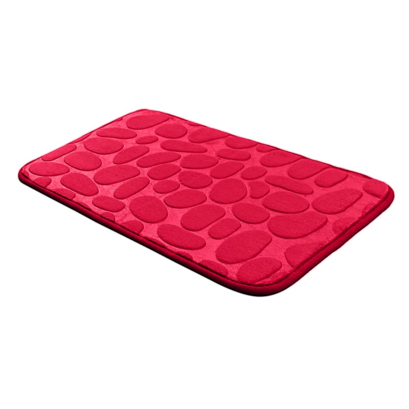 Cobblestone Embossed Bathroom Bath Mat