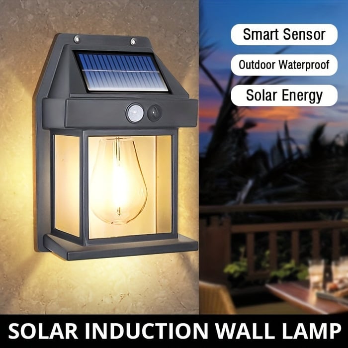 New Outdoor Solar Power Lamp