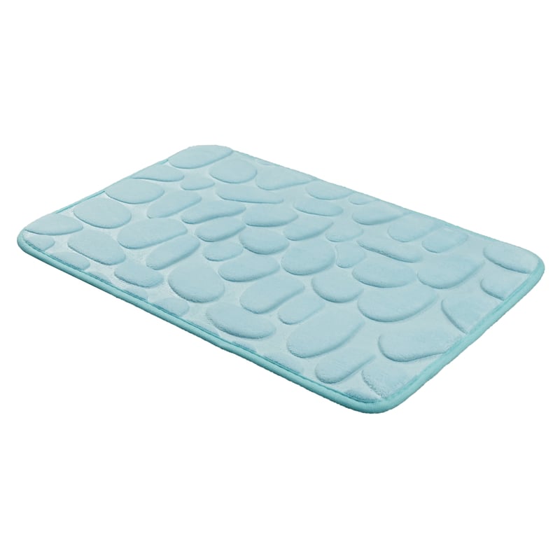 Cobblestone Embossed Bathroom Bath Mat