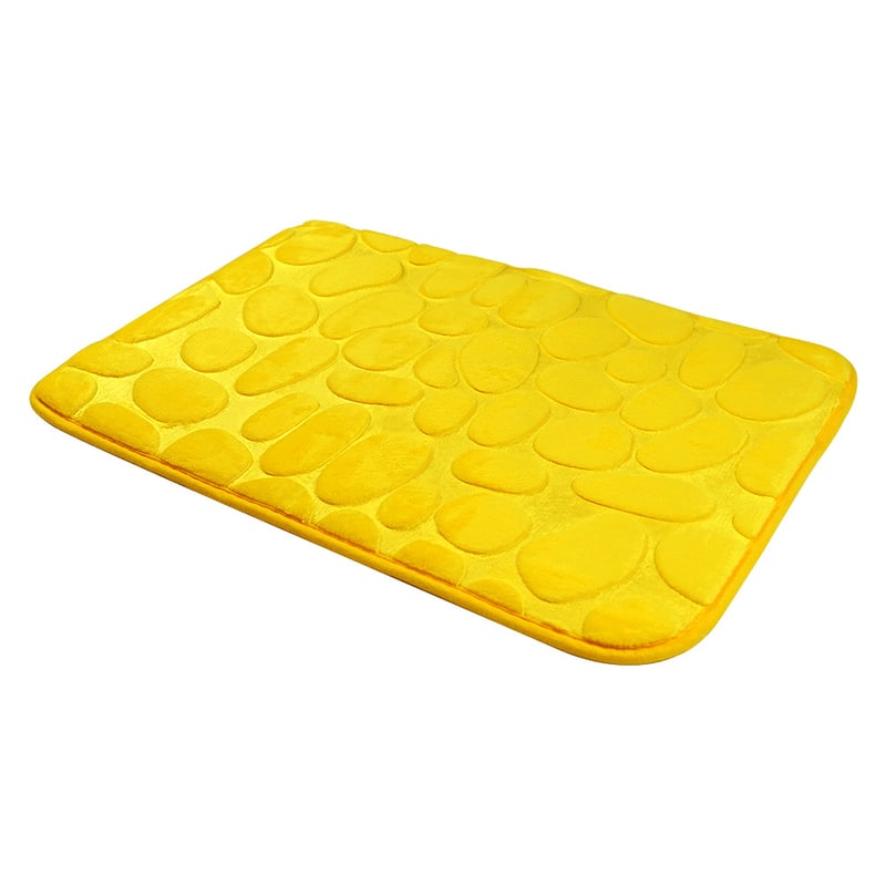 Cobblestone Embossed Bathroom Bath Mat