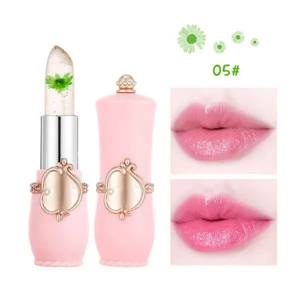 Crystal Jelly Flower Color Changing Lipstick-