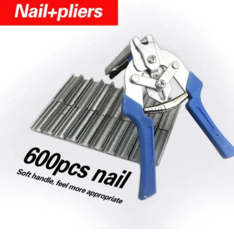 Type M Nail Ring Pliers + 600 pcs nails