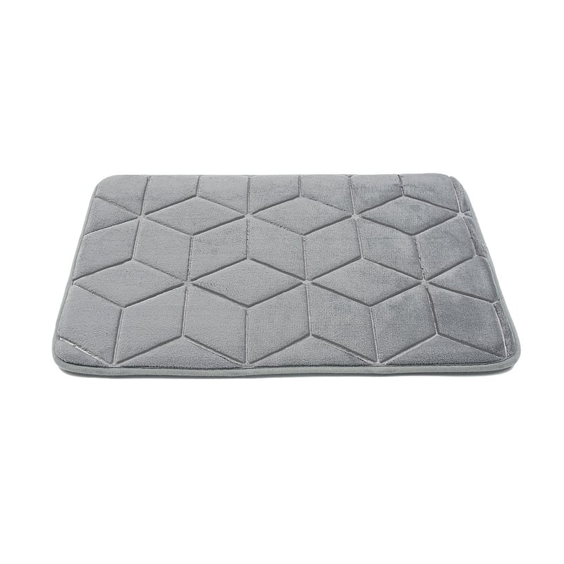 Cobblestone Embossed Bathroom Bath Mat