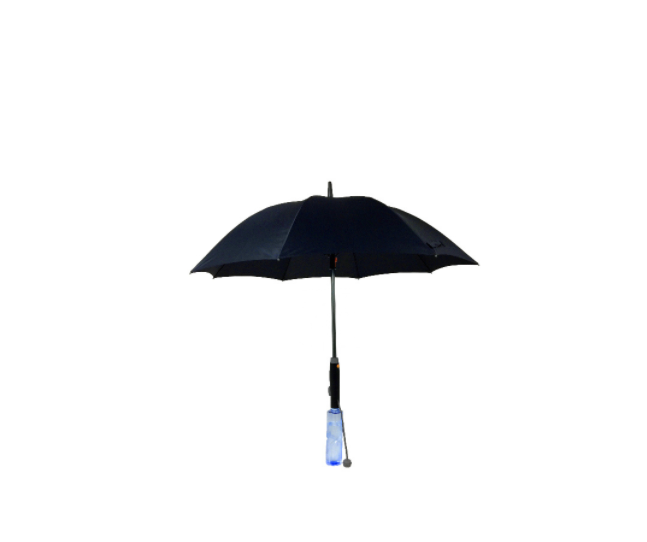 UV protection Umbrella with USB cooling fan charger