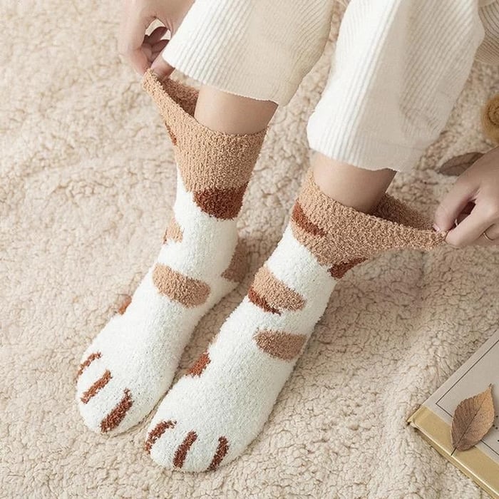 Cutee Cat Cotton Socks