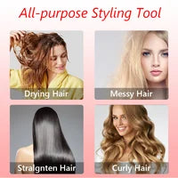 3-in-1 Hot Air Styler And Rotating Hair Dryer