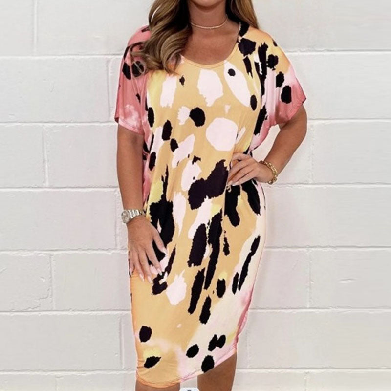 Casual Leopard Print Dress