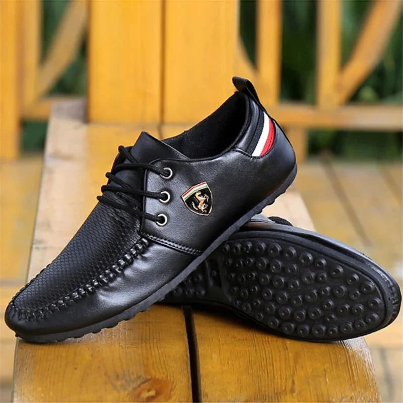 Italian Genuine Leather Driving Shoes