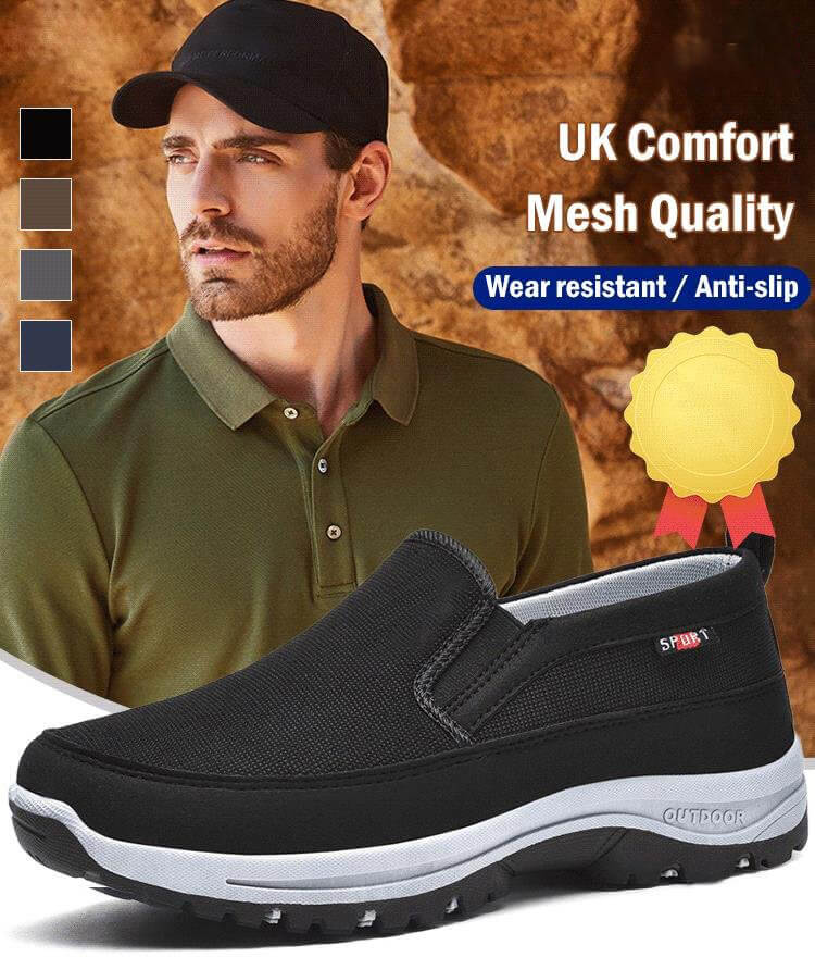 Comfortable Mesh Quality Breathable Dad Walking Shoes