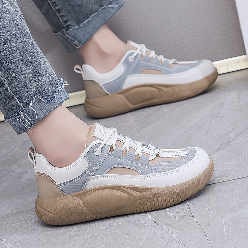 Women’s Colorblock Thick Sole Walking Shoes