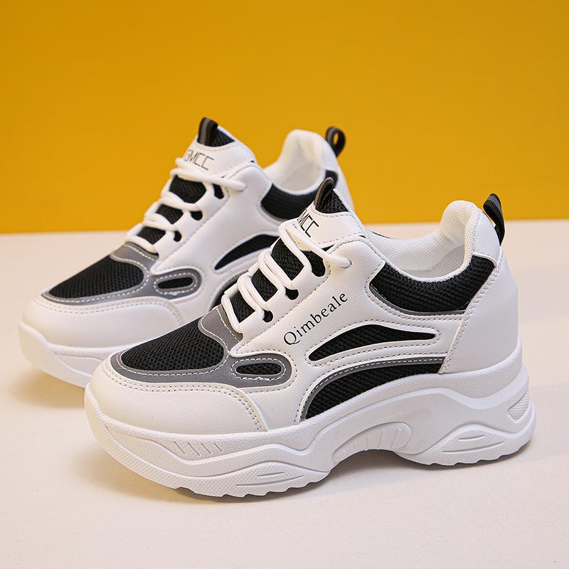 Thick-soled Heightened Sneakers For Women