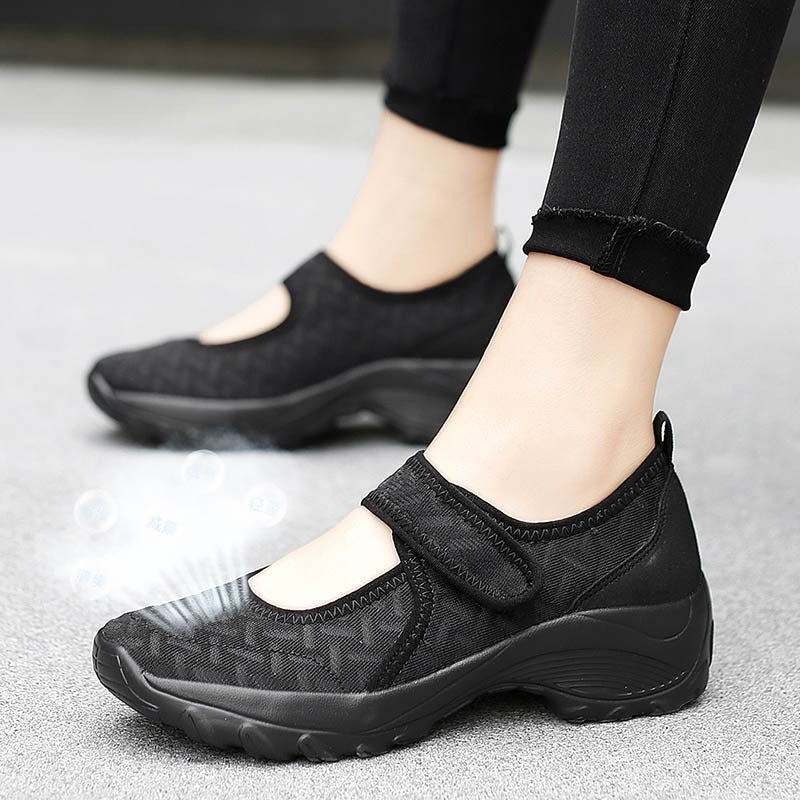 Women's Stylish Fashion Summer Breathable Non-Slip Elastic Light Leisure Shoes