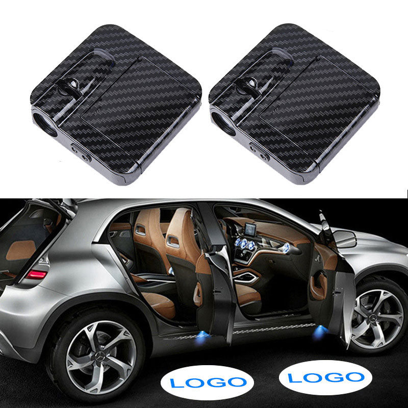 2 PCS NEW HD Led Car Door Welcome