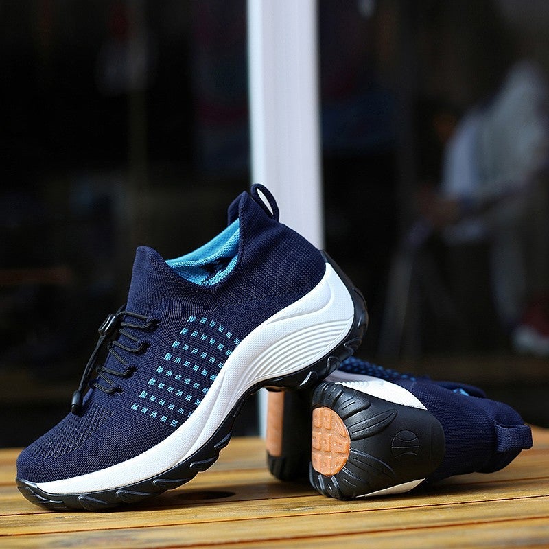 Women's Breathable Orthopedic Slip On Walking Shoes