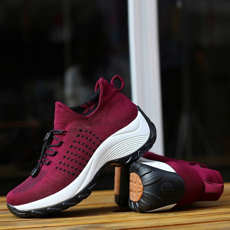 Women's Breathable Orthopedic Slip On Walking Shoes