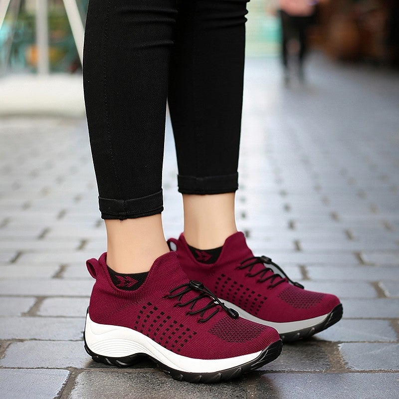 Women's Breathable Orthopedic Slip On Walking Shoes