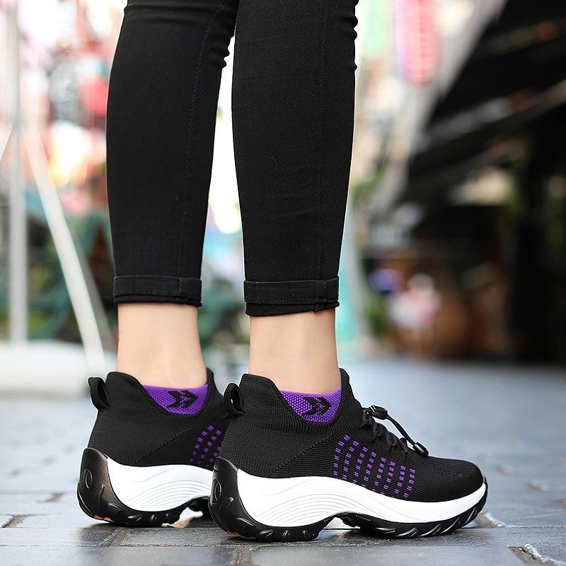 Women's Breathable Orthopedic Slip On Walking Shoes