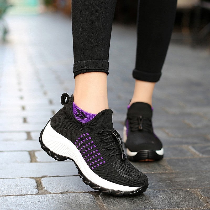 Women's Breathable Orthopedic Slip On Walking Shoes