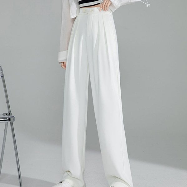 Woman's Casual Full-Length Loose Pants