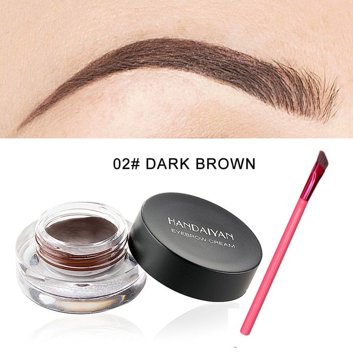 Glowfie Eyebrow Brush & Eyebrow Cream