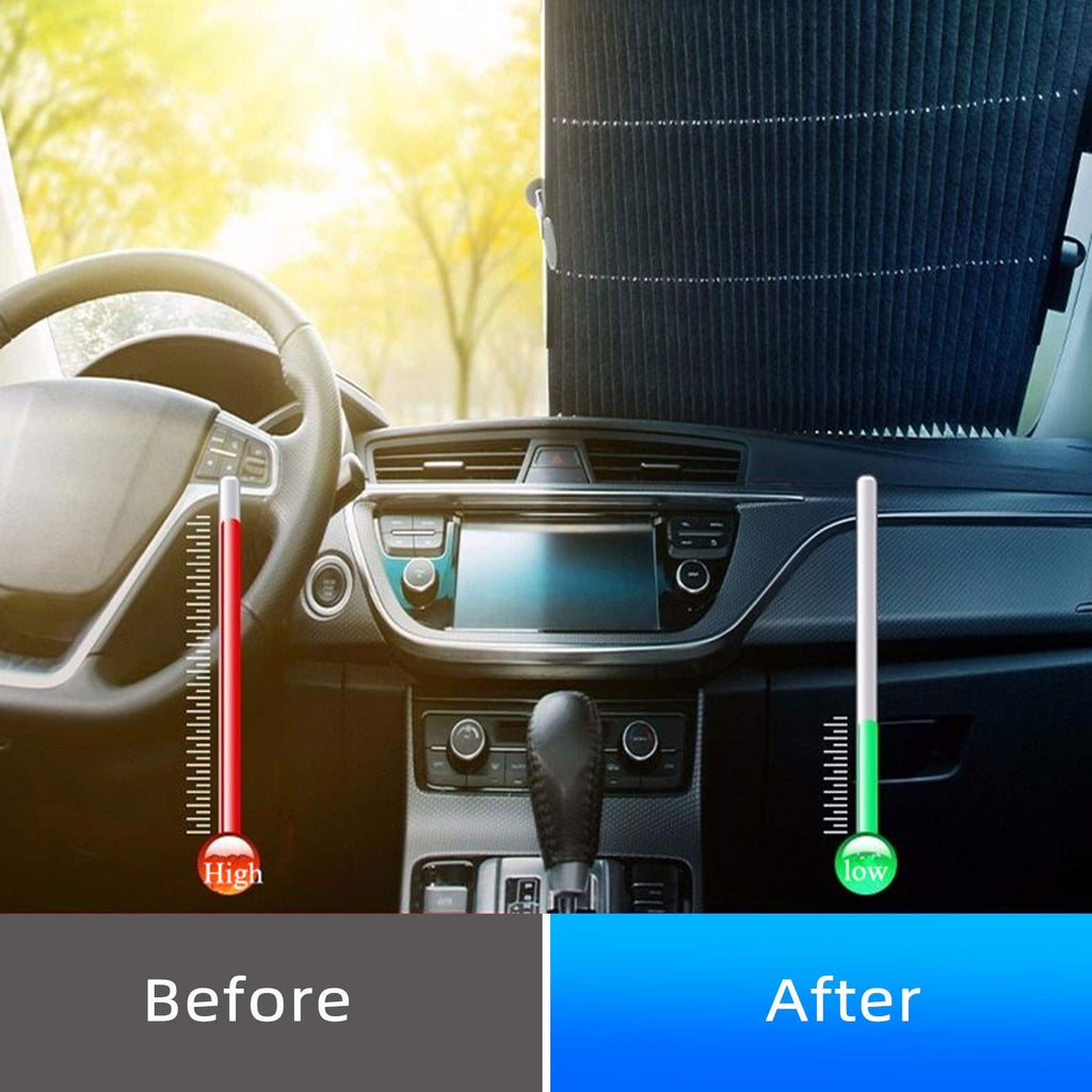 Car UV Protection Retractable Cuttable Curtain