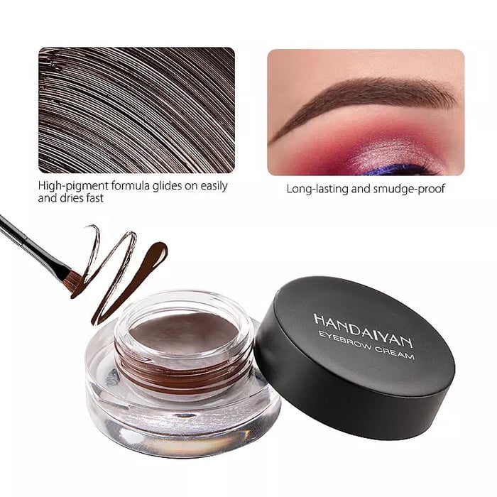 Glowfie Eyebrow Brush & Eyebrow Cream