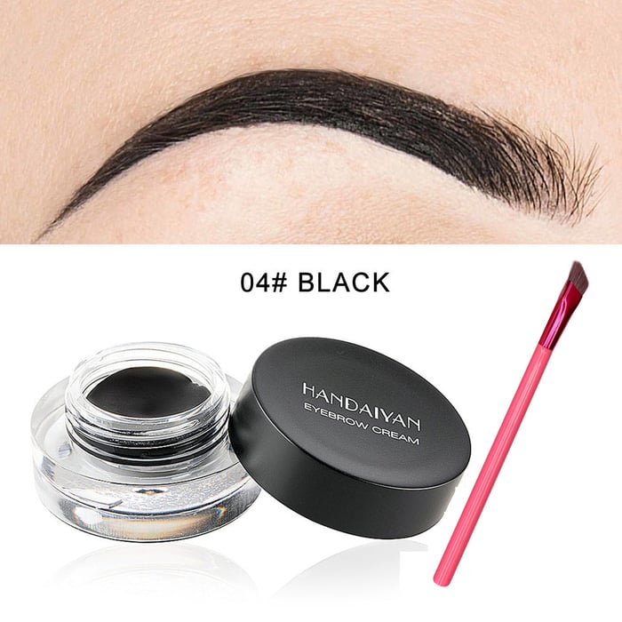 Glowfie Eyebrow Brush & Eyebrow Cream