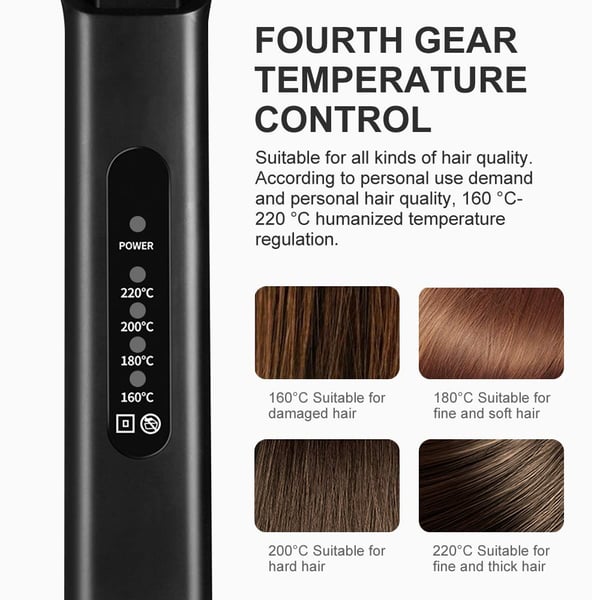 New Ceramic Tourmaline Ionic Flat Iron Hair Straightener