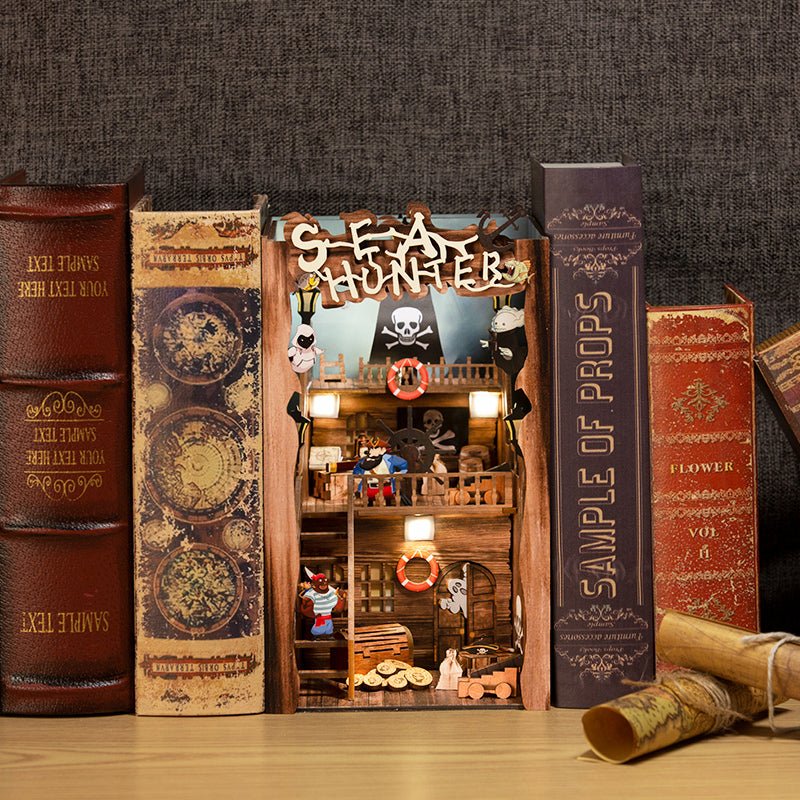 Book Nooks DIY 3D Wooden Puzzle