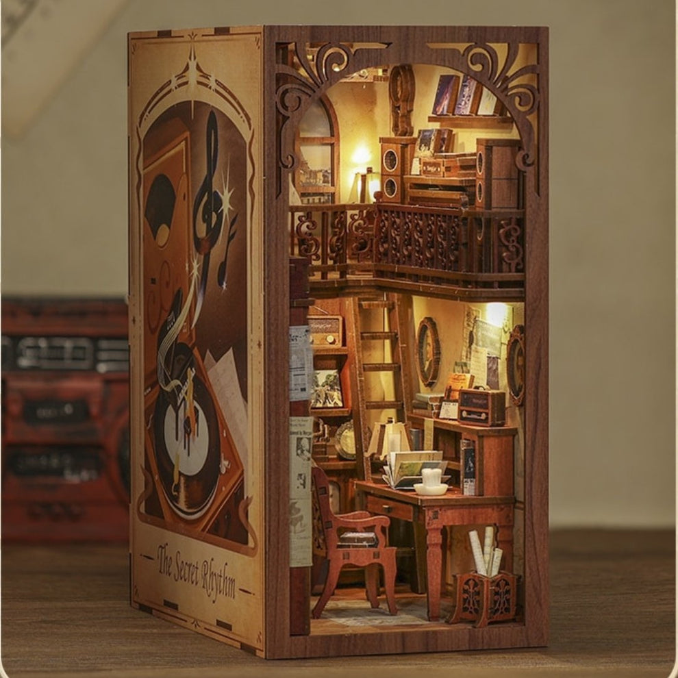 Book Nooks DIY 3D Wooden Puzzle