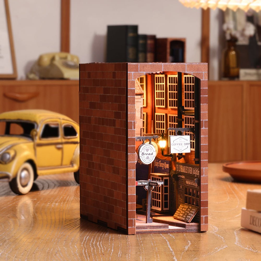 Book Nooks DIY 3D Wooden Puzzle