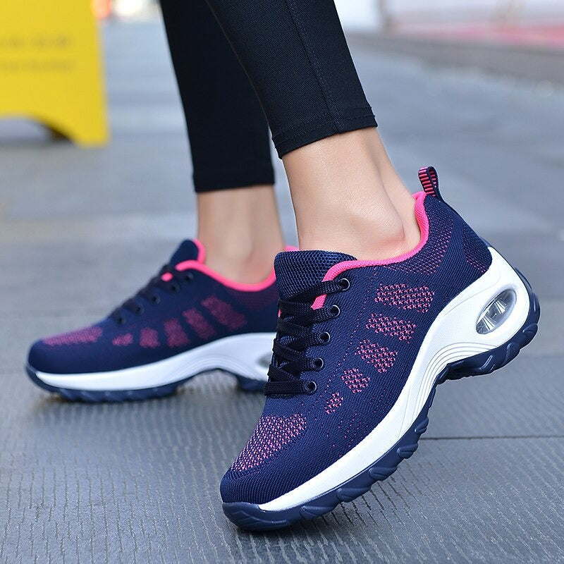 Orthopedic women's walking sneakers