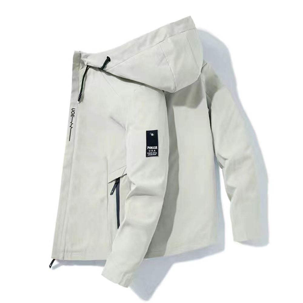 Casual Korean-style Hooded Youth Jacket