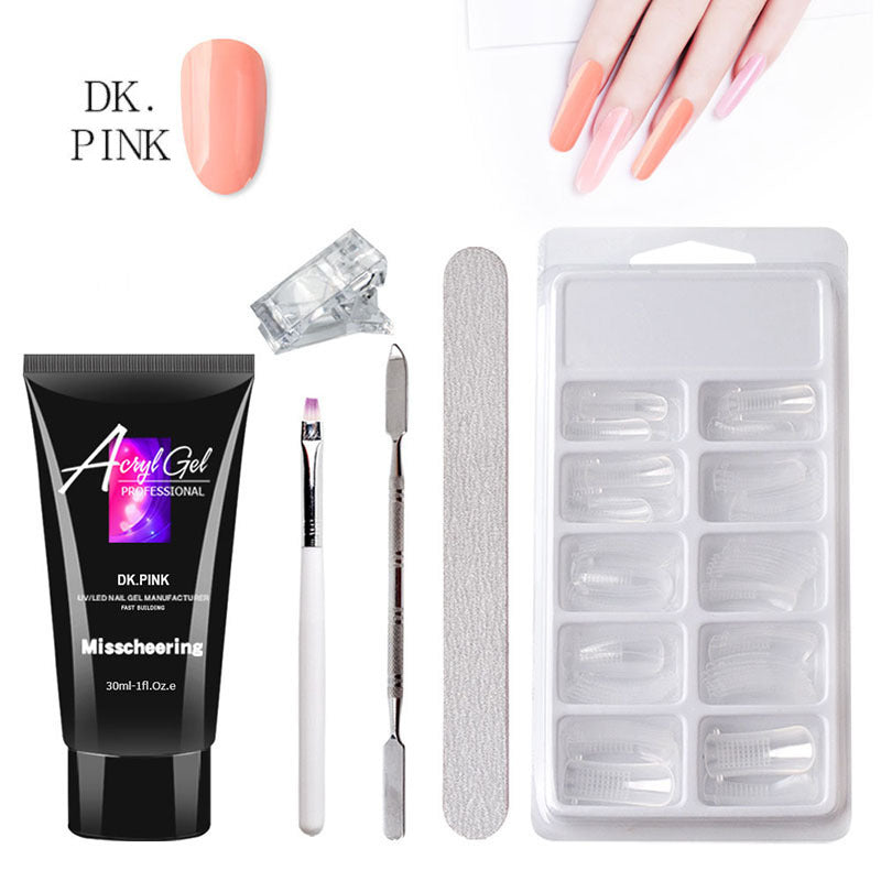 Revolutionary nail extension kit