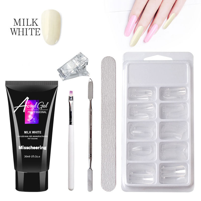 Revolutionary nail extension kit