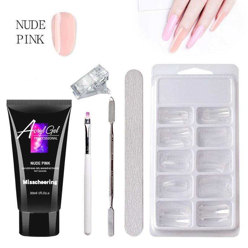 Revolutionary nail extension kit