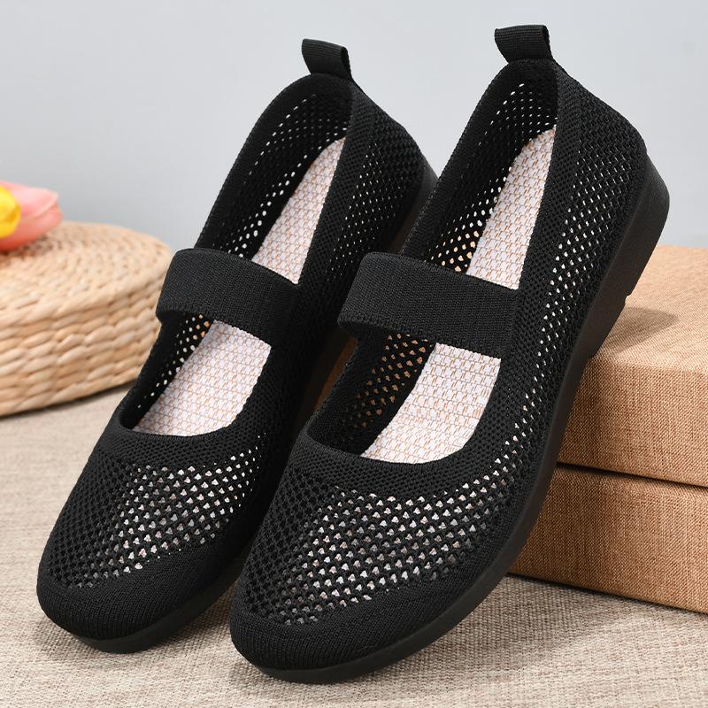 Flat casual breathable openwork Orthopedic shoes