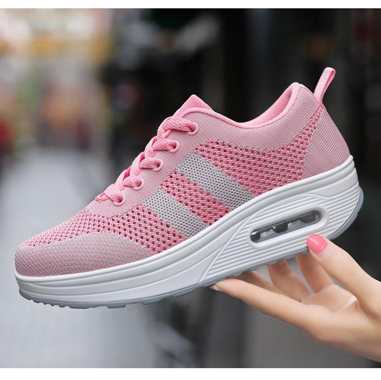 Slip-on light air flying woven mesh orthopedic Sneakers